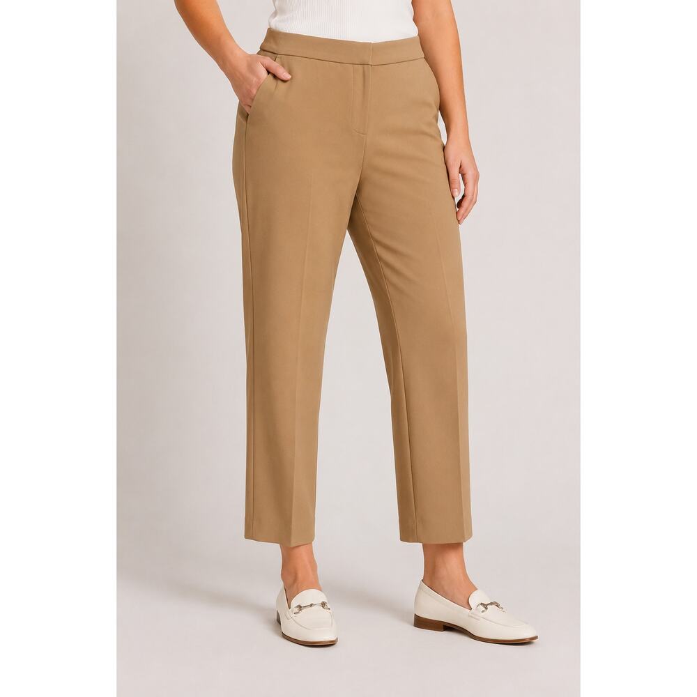 LR1806  J.Crew Kate Pants Women’s Size 4 Tan Career Ankle Trousers